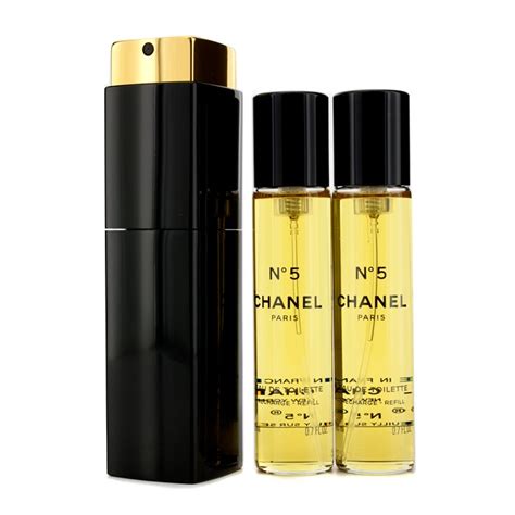 chanel no 5 purse|chanel 5 purse spray refill.